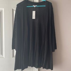 2x croft and barrow black cardigan new with tags